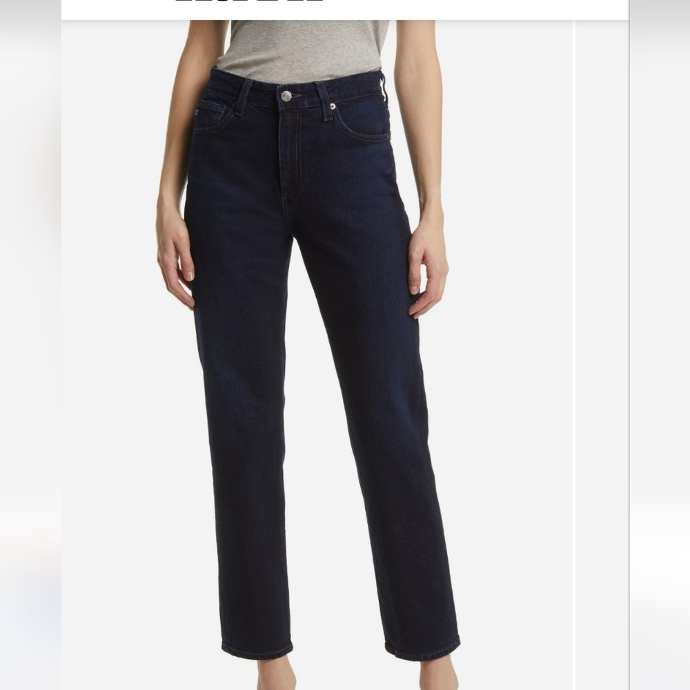 AG Saige Contour 360‎ High Rise Straight Jeans